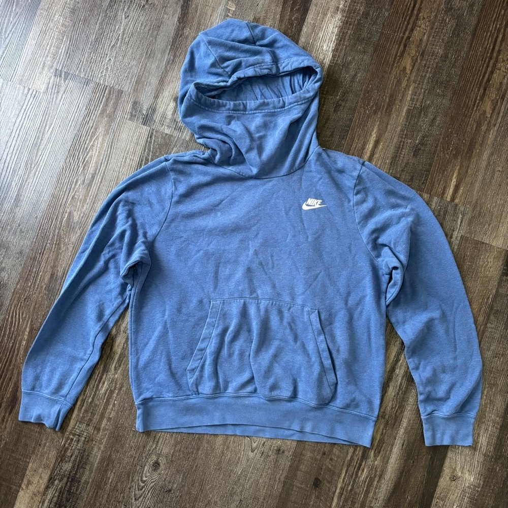 Nike Men's Hoodie in Slate Blue